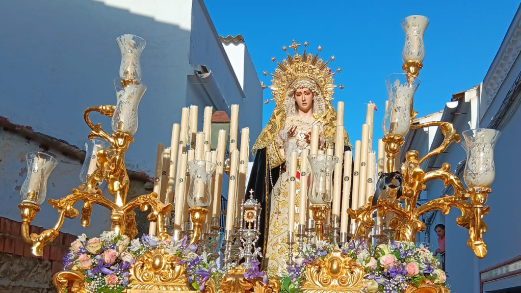 La Virgen de los Dolores de La Puebla de los Infantes saldrá en extraordinaria este junio de 2024